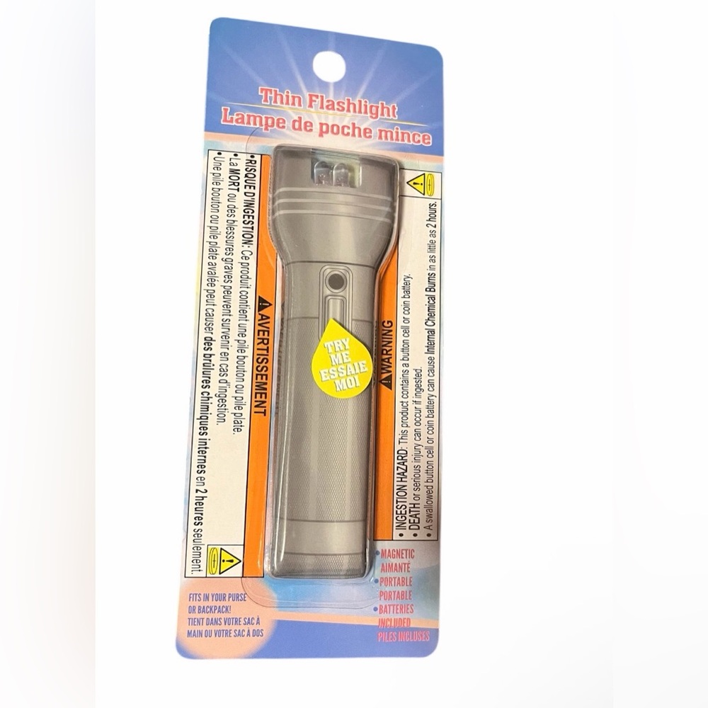Mini Flashlight - Silver